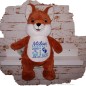 Preview: Stofftier Fuchs personalisieren lassen